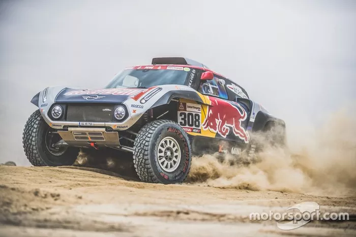 #308 X-Raid Mini JCW Team: Cyril Despres, Jean Paul Cottret