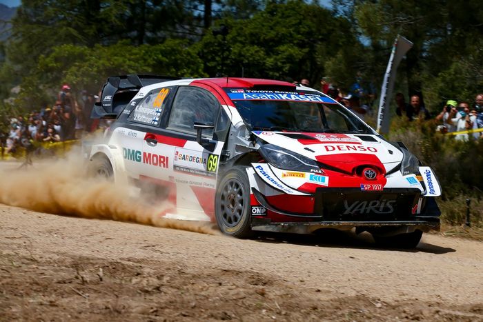 Kalle Rovanperä, Jonne Halttunen, Toyota Gazoo Racing WRT Toyota Yaris WRC