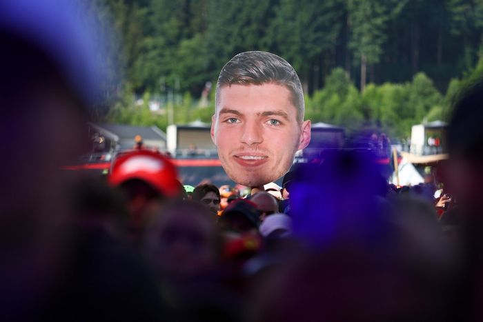 Fans of Max Verstappen, Red Bull Racing