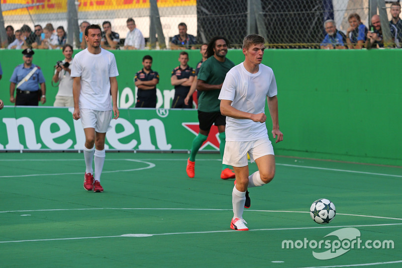 Heineken charity football game, Max Verstappen, Red Bull Racing