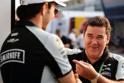 Sergio Pérez, Sahara Force India F1 con Steve Curnow, Sahara Force India F1 Team