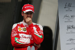 Себастьян Феттель, Ferrari, на подіумі