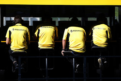 Renault Sport F1 Team, muretto box