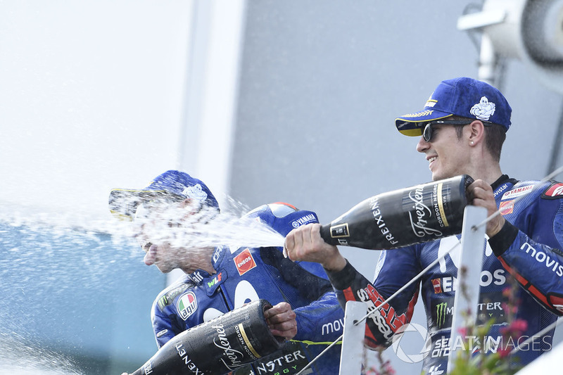 Podium: third place Maverick Viñales, Yamaha Factory Racing