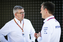 Ross Brawn, Managing Director of Motorsports, FOM, and James Allison, Technical Director, Mercedes AMG