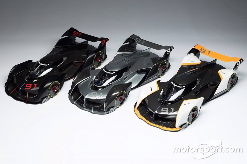 McLaren Ultimate Vision GT scale models