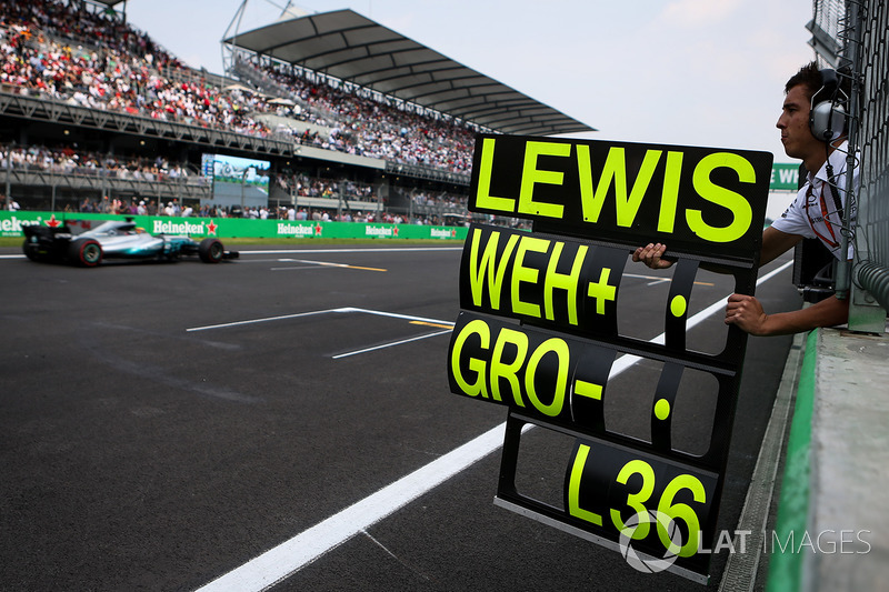 Hamilton completó 1195 vueltas de la 1196 que tuvo la temporada