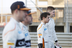 Стоффель Вандорн, Фернандо Алонсо, Ландо Норріс, Рюді ван Бюрен, McLaren