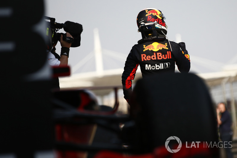 Il vincitore della gara Daniel Ricciardo, Red Bull Racing