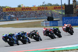 Renn-Action: Marc Marquez, Repsol Honda Team, führt