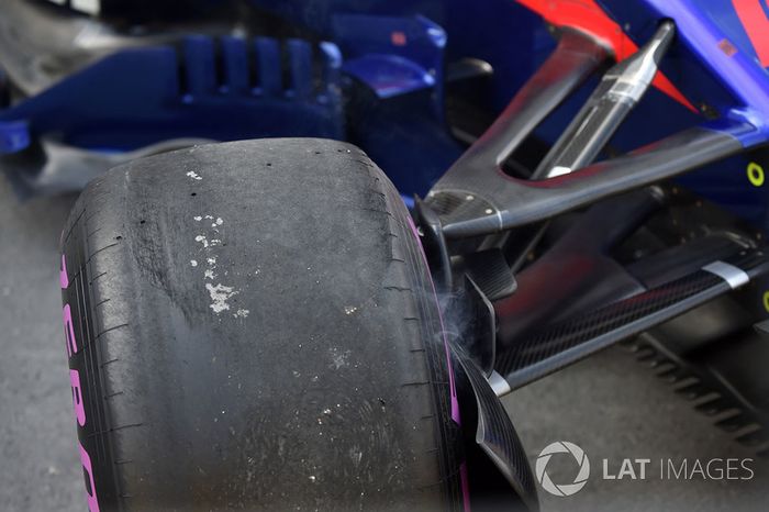 Pierre Gasly, Scuderia Toro Rosso STR13 lugar plano