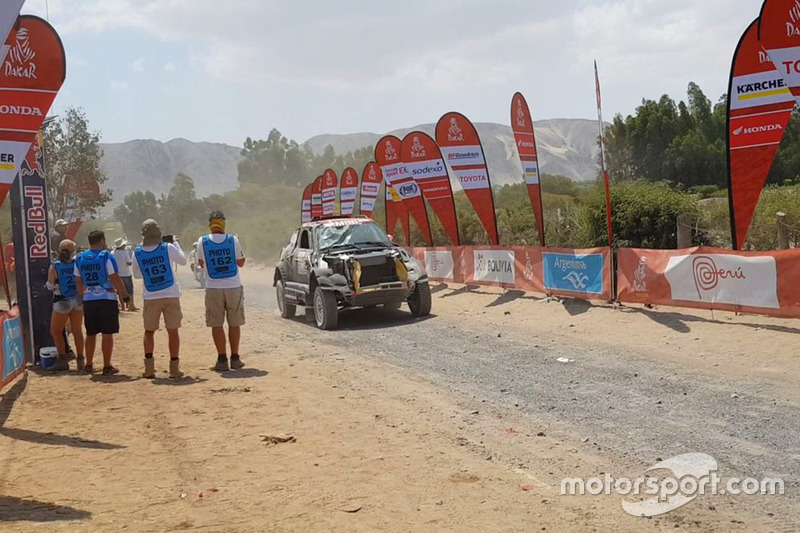 #302 X-Raid Team Mini: Nani Roma, Alex Haro accidentados tercera etapa