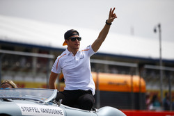 Stoffel Vandoorne, McLaren, in the drivers parade