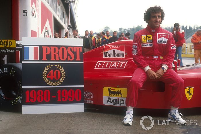 Ganador del GP de Brasil 1990: Alain Prost, Ferrari 