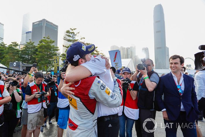 El ganador Daniel Abt, Audi Sport ABT Schaeffler