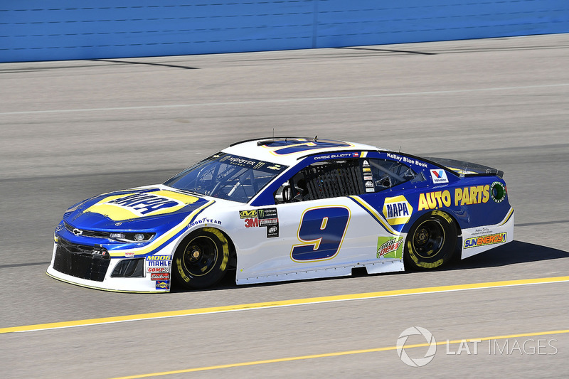3. Chase Elliott, No. 9 Hendrick Motorsports Chevrolet Camaro