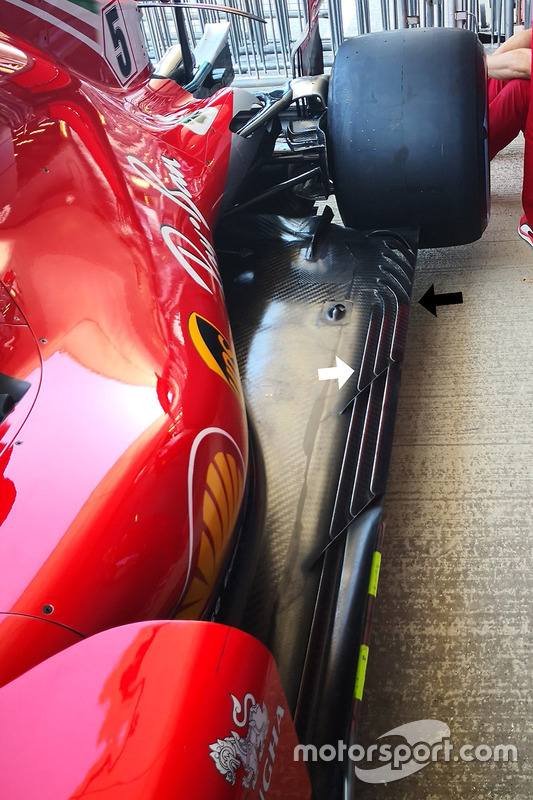 Ferrari SF71H tabanı
