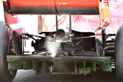 Ferrari SF71H, dettaglio posteriore