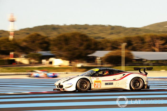 #70 MR Racing Ferrari 488 GTE: Motoaki Ishikawa, Olivier Beretta, Edward Cheever