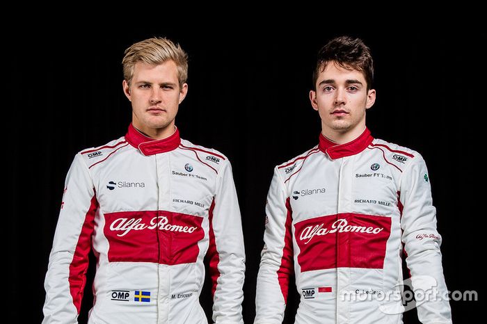 Marcus Ericsson, Charles Leclerc, Sauber
