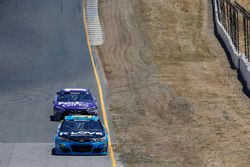 Michael McDowell, Circle Sport Leavine Family Racing Chevrolet, Denny Hamlin, Joe Gibbs Racing Toyot