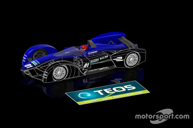 Le projet de châssis proposé par TEOS pour la formule E