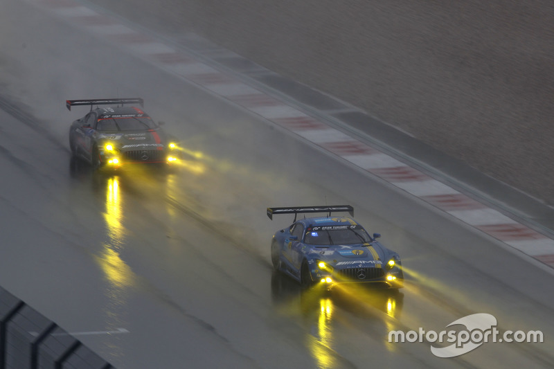 Neustart im Regen nach 3 Stunden