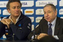 Alejandro Agag, Formula E CEO and Jean Todt, FIA President