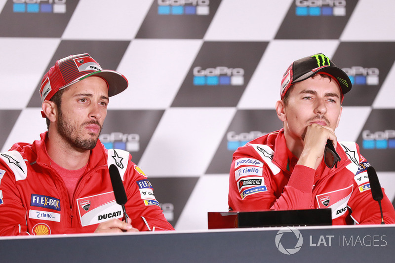 Andrea Dovizioso, Jorge Lorenzo, Ducati Team