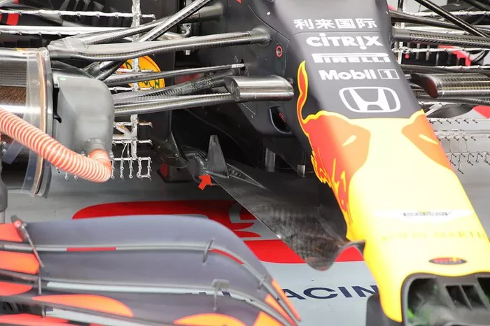Red Bull Racing RB16 front wing