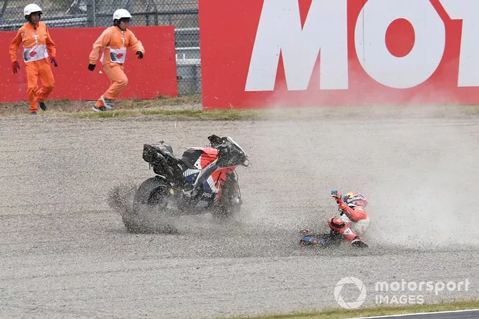 Jack Miller, Pramac Racing - 15 caídas