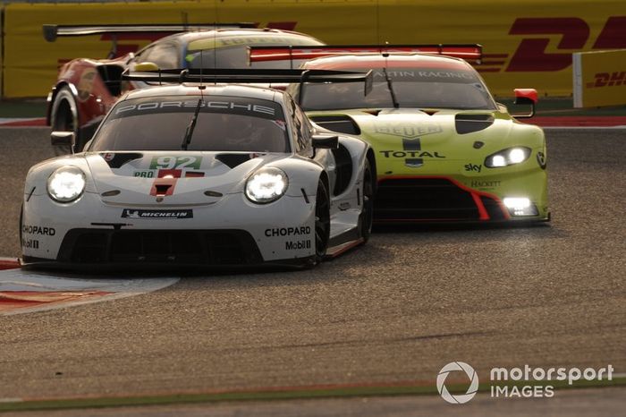 #92 Porsche GT Team Porsche 911 RSR: Michael Christensen, Kevin Estre 