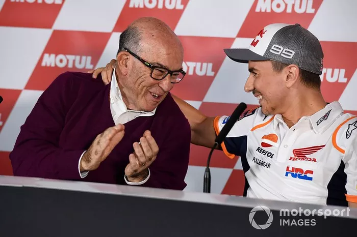 Carmelo Ezpeleta, Dorna Sports CEO'su, Jorge Lorenzo, Repsol Honda Team emeklilik açıklaması