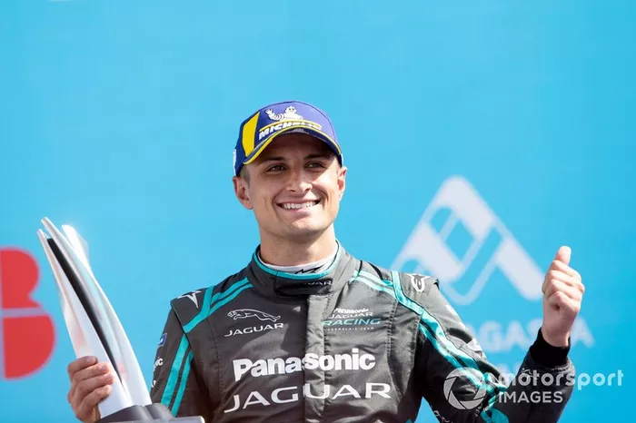 Podio: tercer lugar Mitch Evans, Jaguar Racing