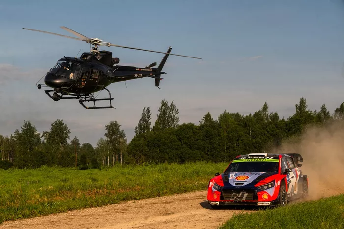 Ott Tänak, Martin Järveoja, Hyundai World Rally Team Hyundai i20 N Rally1