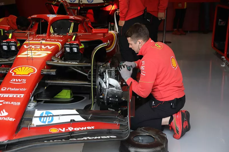 Détail technique de la Ferrari SF-24