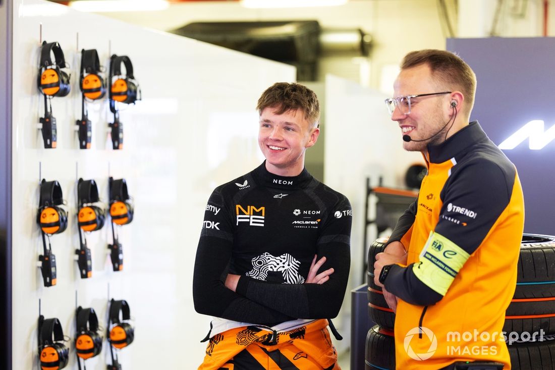 Taylor Barnard, equipo McLaren de Fórmula E