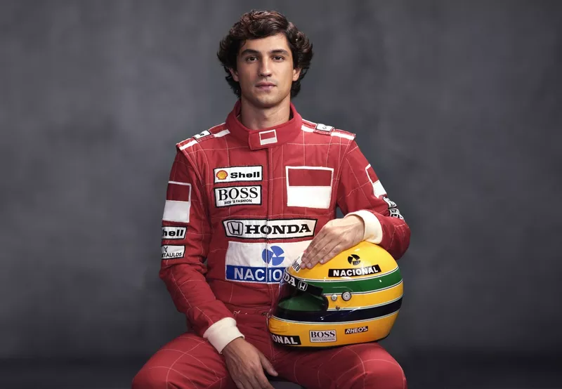 Gabriel Leone als Ayrton Senna in Senna 