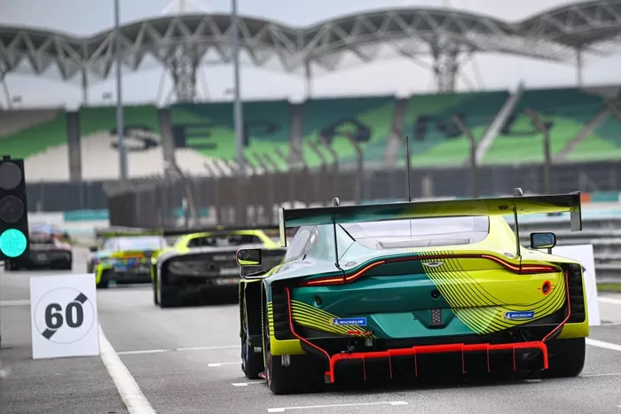 #89 EBM Aston Martin Vantage AMR GT3: Anderson Tanoto, Brendon Leitch, Marco Sorensen