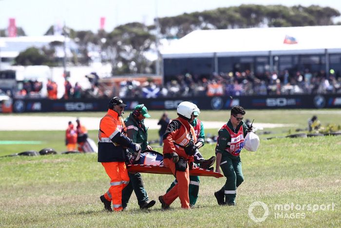 Jorge Navarro, Pons Racing crash