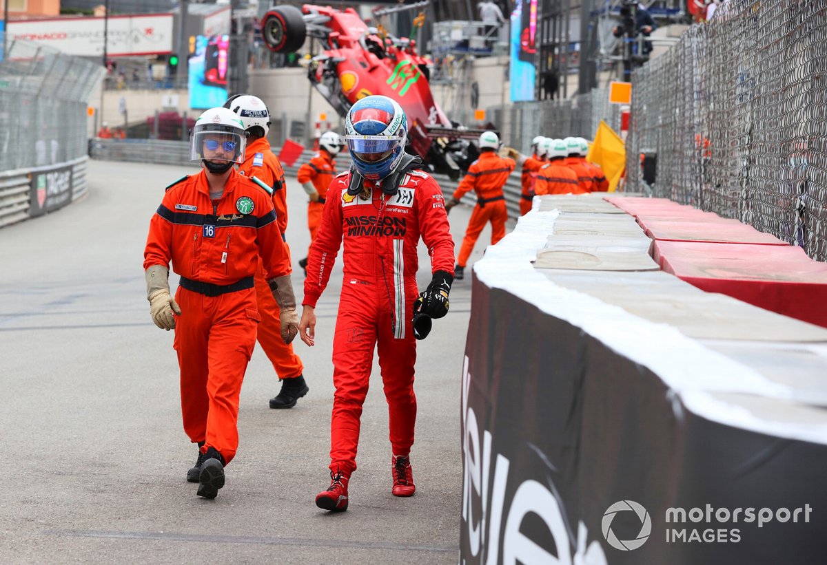 L'an dernier, Charles Leclerc a eu un accident en qualifications et a dû renoncer au départ.