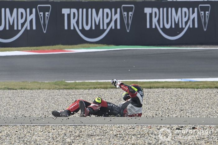 10. Tatsuki Suzuki, SIC58 Squadra Corse - 18 caídas