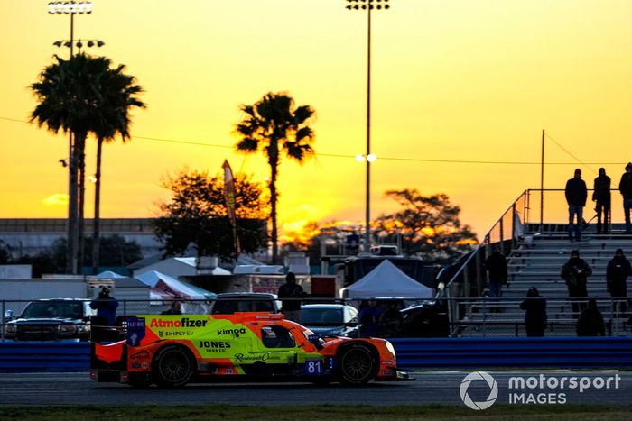 #81 DragonSpeed USA Oreca LMP2 07: Patricio O'Ward, Eric Lux, Colton Herta, Devlin Defrancesco