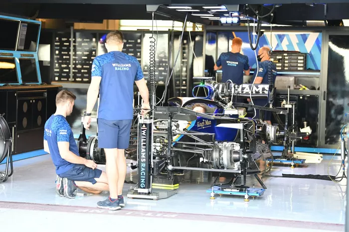 Detalle del Williams FW43B