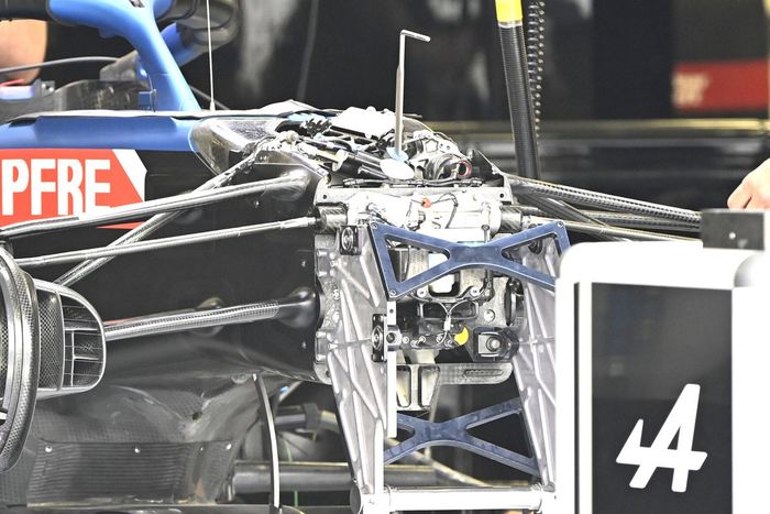 Detalle del Alpine A521