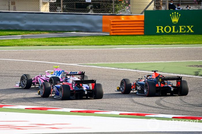 Roy Nissany, Trident, Giuliano Alesi, MP Motorsport ,Theo Pourchaire, BWT HWA Racelab 