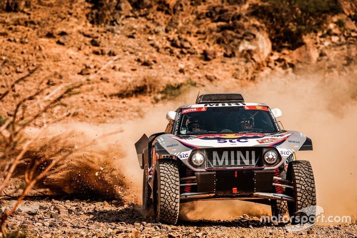 #302 X-Raid Mini JCW Team: StÃ©phane Peterhansel, Edouard Boulanger