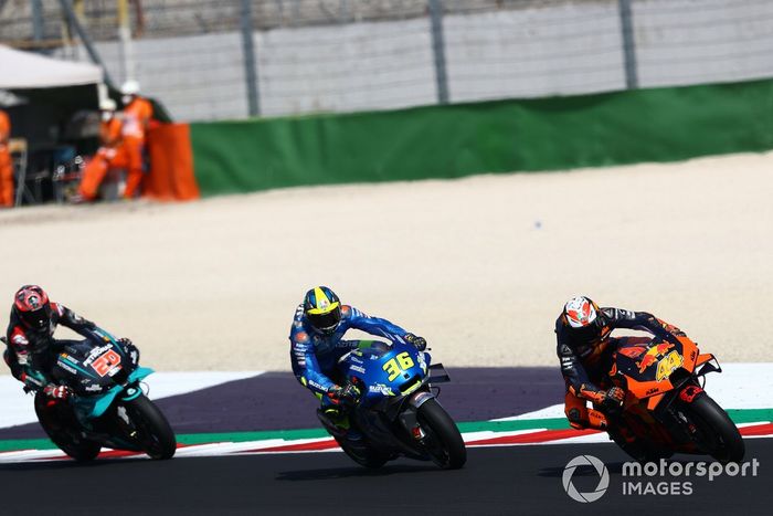 Pol Espargaró, Red Bull KTM Factory Racing Joan Mir, Team Suzuki MotoGP Fabio Quartararo, Petronas Yamaha SRT