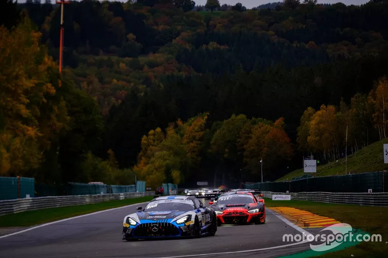#88 Mercedes-AMG Team AKKA ASP Mercedes-AMG GT3: Raffaele Marciello, Timur Boguslavskiy, Felipe Fraga, #31 Audi Sport Team WRT Audi R8 LMS GT3: Christopher Mies, Kelvin van der Linde, Dries Vanthoor