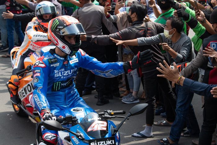 Parada de MotoGP en Jakarta